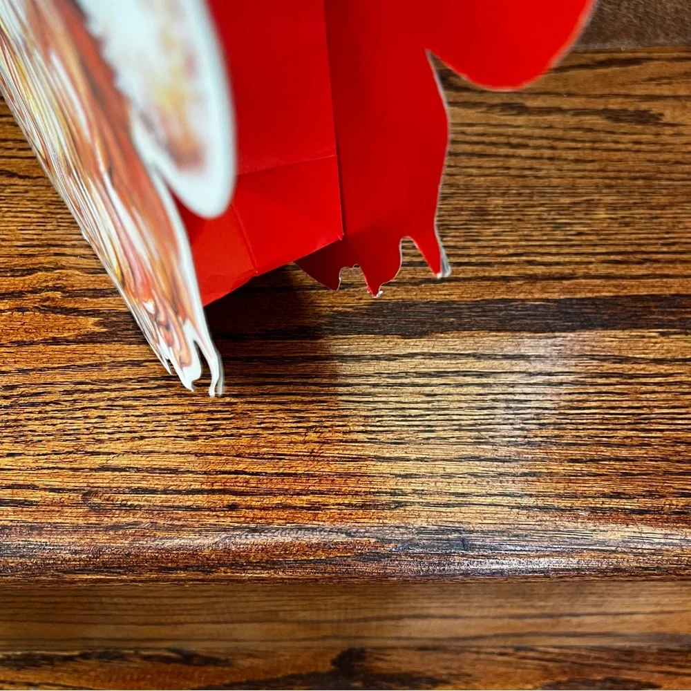 Vintage Santa Holiday Christmas Bag